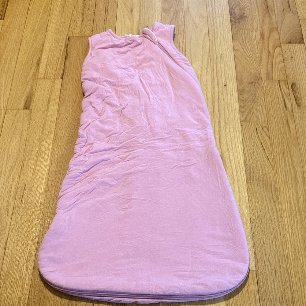 Kyte Pink Full Zip Sleep Sack Sz 0-6 Months 1.0 Tog